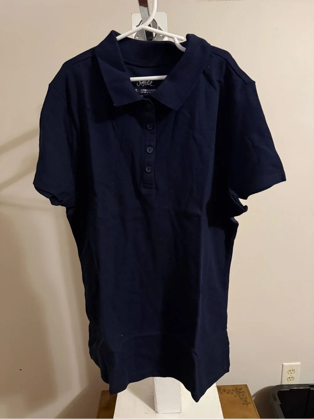NWT Justice Polo Shirt